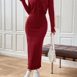 StyleCast x Revolte Bodycon Midi Dress image 4