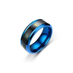 Iga collection Stainless Steel Smart Temperature Finger Ring-image-92