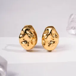 Palmonas Auric Flow Studs For Women - Waterproof And Anti-Tarnish-image-86