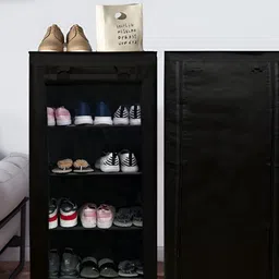 Urban Choice Black 4 Layers Shoe Rack-image-59