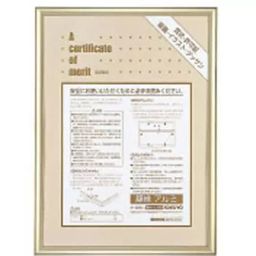 Kokuyo 384x263 mm Anodized Aluminum Award Frame, KA-221K-picture-5