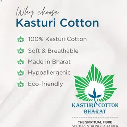 Boutique Living India Green Ethnic Motifs 200 TC Single Bedsheet with 1 Pillow Covers image 3