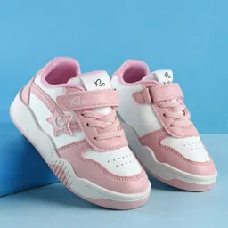 Babyoye Casual Shoes with Velcro Closure - Pink-picture-11