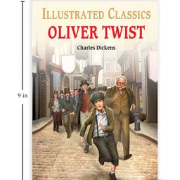 wonder house books Illustrated Classics Novel Oliver Twist by Charles Dickens - English image 2