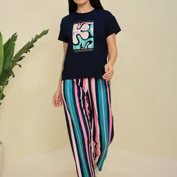 Sweet Dreams Women Printed Night suit-image-46