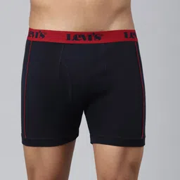 Levis Pure Cotton Mid-Rise Trunk STYLE#007A Navy image 1