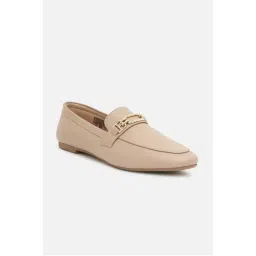 Van Heusen Women Beige Slip-On Loafers-picture-34