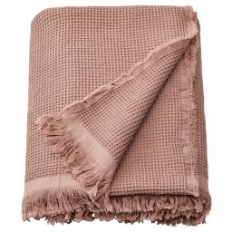 ikea klotstarr Throw, pale pink, 130x170 cm-picture-38