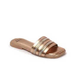 Carlton London Women Embellished Party Open Toe Flats image 2