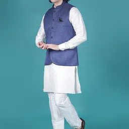 V-Mart Mandarin Collar Nehru Jacket image 3