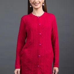 Anouk Women Cable Knit Cardigan-picture-24