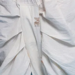 Little Bansi Boys Woven Design Straight Kurta With Dhoti Pants & Nehru Jacket image 3