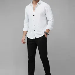 HERE&NOW Men Standard Casual Shirt image 3