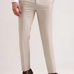 Greenfibre Men Slim Fit Formal Trousers-image-71