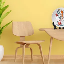 THE QUIRKY HOME White & Red Oriental Fish Printed Ceramic Wall Plates image 3