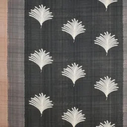 Homybees Navy Blue Floral 220 TC Bedsheet with 2 Pillow Covers image 3