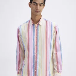Pepe Jeans Striped Spread Collar Cotton Shirt-picture-18