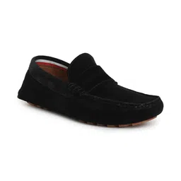 GABICCI Men Leather Round Toe Slip-On Loafers image 5