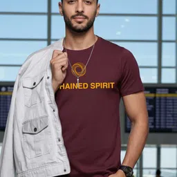 Moda Rapido Men Typography Printed Round Neck T-shirt-picture-18