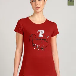 PAAVKI Pack of 2 Typography Printed Round Neck Cotton T-shirt-picture-24