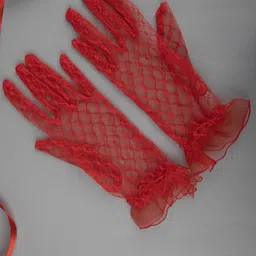 TIPY TIPY TAP Girls Full Finger Netted Gloves-picture-9