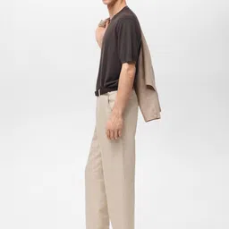 MANGO MAN Linen Cotton Regular Fit Chinos image 2