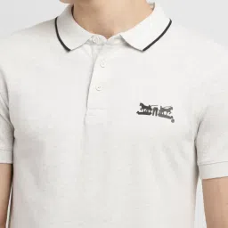 levi's Men's Solid Slim Fit Polo T-shirt image 5