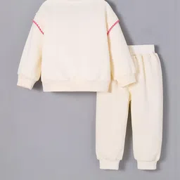 hopscotch 2-Pc Applique Sweatshirt & Joggers image 3