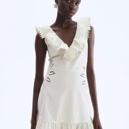 H&M Women Broderie Anglaise Dress image 1