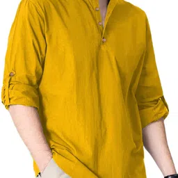 RawCraft Men Kurta image 3