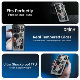 QRIOH Typography Printed OnePlus Nord CE4 Lite 5G Back Case Mobile Accessories image 5