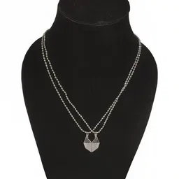 Utkarsh Heart Shaped Pendants with Chains image 2