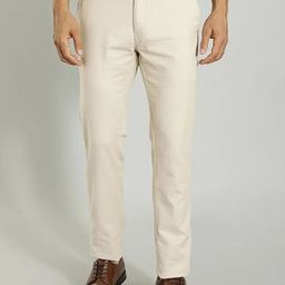 Indian Terrain Men Brooklyn Slim Fit Regular Trousers-picture-41