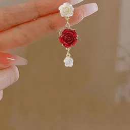 EL REGALO Floral Drop Earrings-picture-15