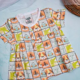 A Toddler Thing Print A-Line Dress image 2