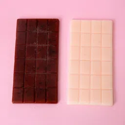 gabrunaari Set of 2 Soy Wax Chocolate Bar Candle image 2