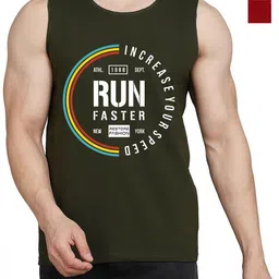 WOOSTRO Men Pack Of 2 Typography Printed Round Neck Cotton Slim Fit T-shirts-picture-36