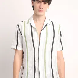 Voroxy Men Relaxed Opaque Casual Shirt-image-76