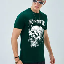 Bewakoof Men Graphic Printed Round Neck Cotton T-shirt-picture-24