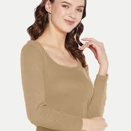 Radprix Women Solid Ridded Cotton Crop Top-image-22