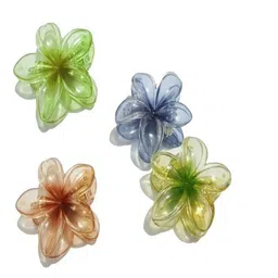 GLOSSY Women Set of 4 Claw Clip image 2