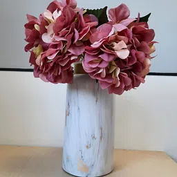 Art Street Pink 1 Pieces Hydrangea Artificial Flower-image-48