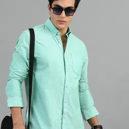 HOUSE OF MAHNOTS Men Classic Opaque Casual Shirt-picture-14