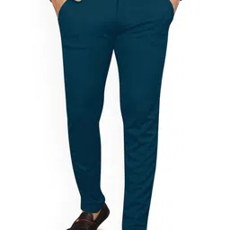 Blissbie Men Comfort Regular Fit Mid-Rise Trousers-picture-18