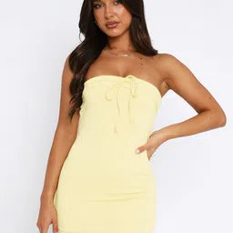 HERE&NOW Women Off-Shoulder Sleeveless Bodycon Dress-picture-40