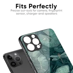 QRIOH Floral Printed iPhone 16 Pro Back Case Mobile Accessories image 3