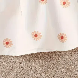 YK Floral Print Fit & Flare Dress image 3