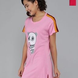 Christy World Women Pack of 2 Printed Short Sleeves Regular Fit T-shirt-picture-9