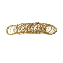 Shayna Gold-Toned Alloy Bangle image 2