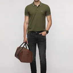 Crocodile Men Slim Fit Mid-Rise Light Fade Stretchable Jeans image 4